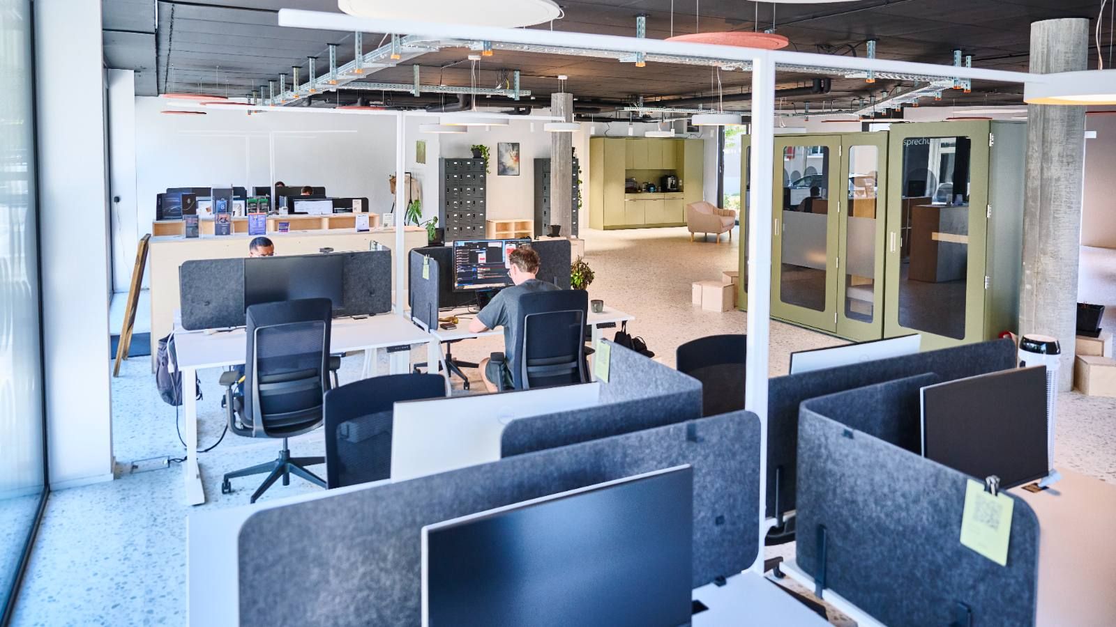 Küche im Nowo Coworking Space Widnau